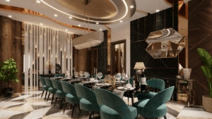 Modern dining room