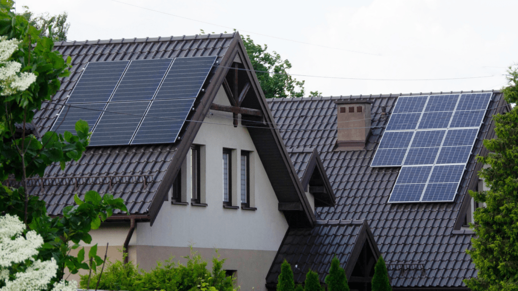 Solar Panel in the house 