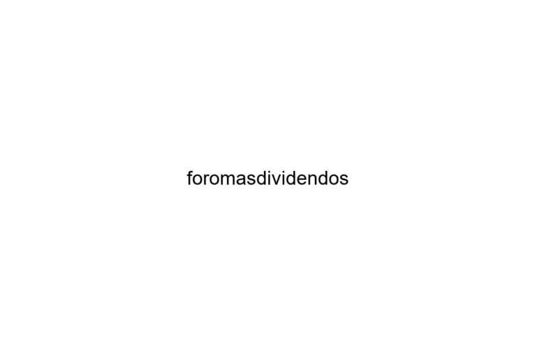 foromasdividendos