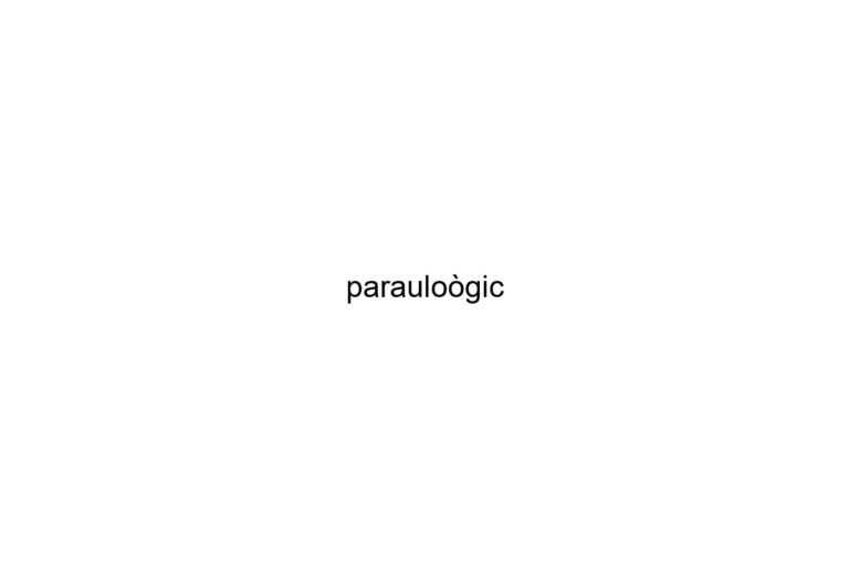 paraulogic