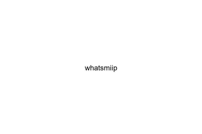 whatsmiip