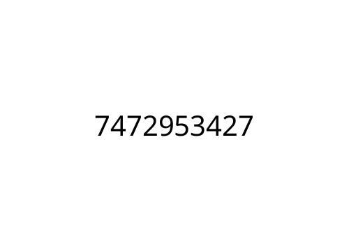 7472953427