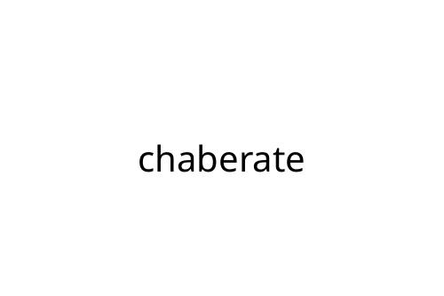 chaberate