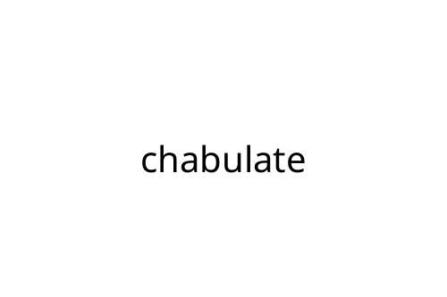 chabulate