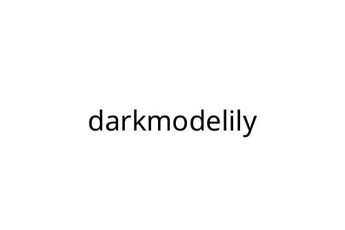 darkmodelily