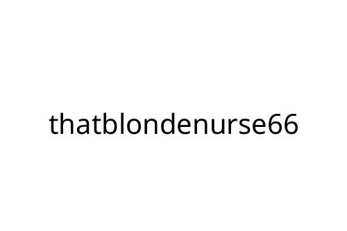 thatblondenurse66