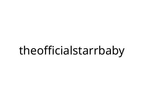 theofficialstarrbaby