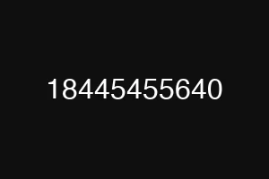 18445455640
