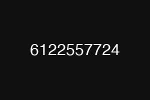 6122557724