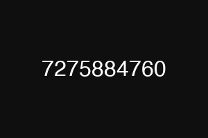 7275884760